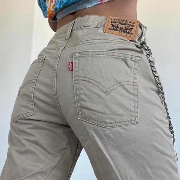 LEVI JEANS LOW WAIST RISE - Picture 1 of 3